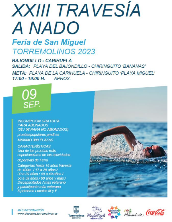 Travesía a Nado Torremolinos 2023