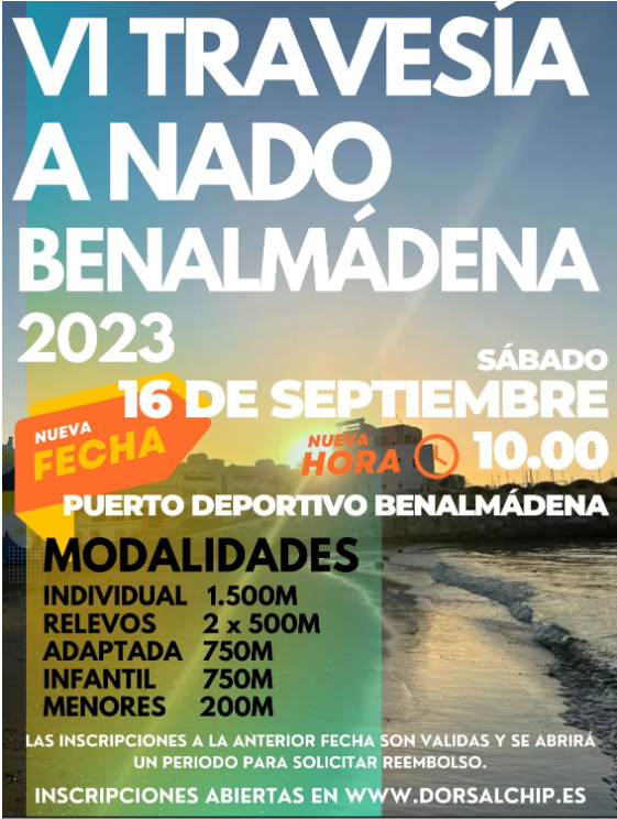 Travesía a Nado Benalmádena 2023